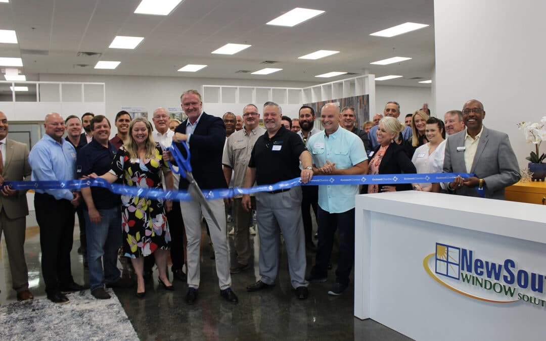 Ribbon Cutting- New South Window Solutions