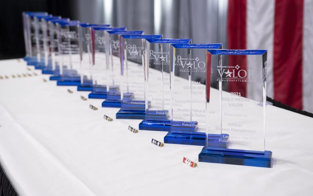 Gwinnett Chamber VALOR Awards Honor  Local Public Safety Professionals