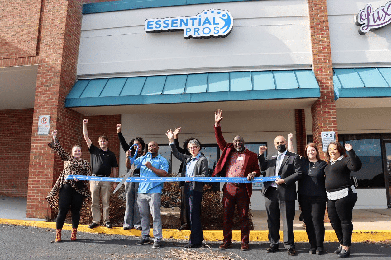 Essential Pros Cuts the Ribbon on New Location in Buford