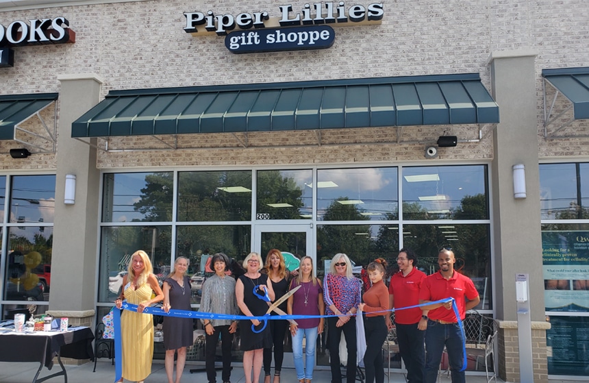 Piper Lillies Gift Shoppe Celebrates Ribbon Cutting