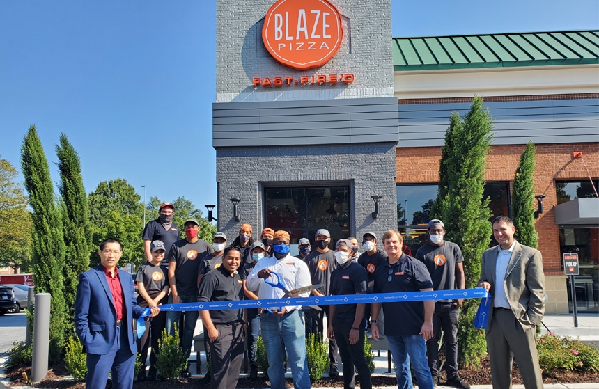 Blaze Pizza Opens at Mall of Georgia