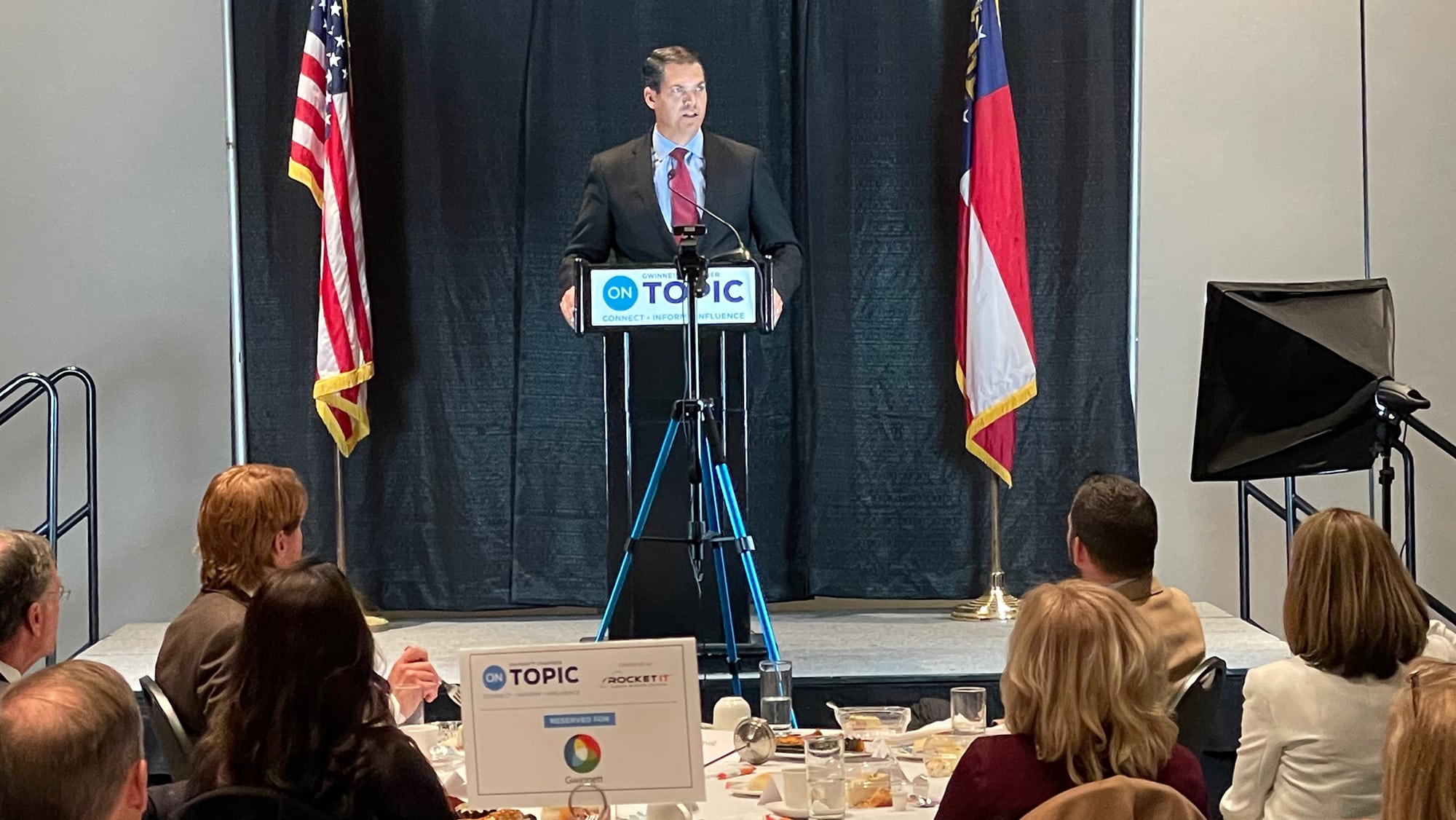 Gwinnett Chamber luncheon features Lt. Governor Geoff Duncan