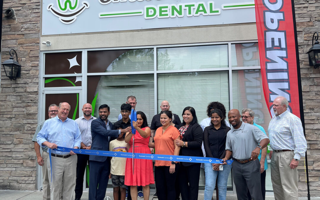 Ribbon Cutting- Suwanee Smile and Shine Dental