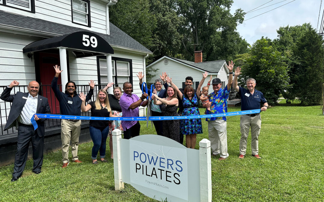 Ribbon Cutting- Powers Pilates