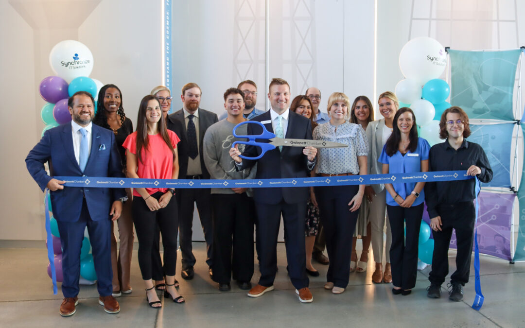 Ribbon Cutting – Synchronize Solutions