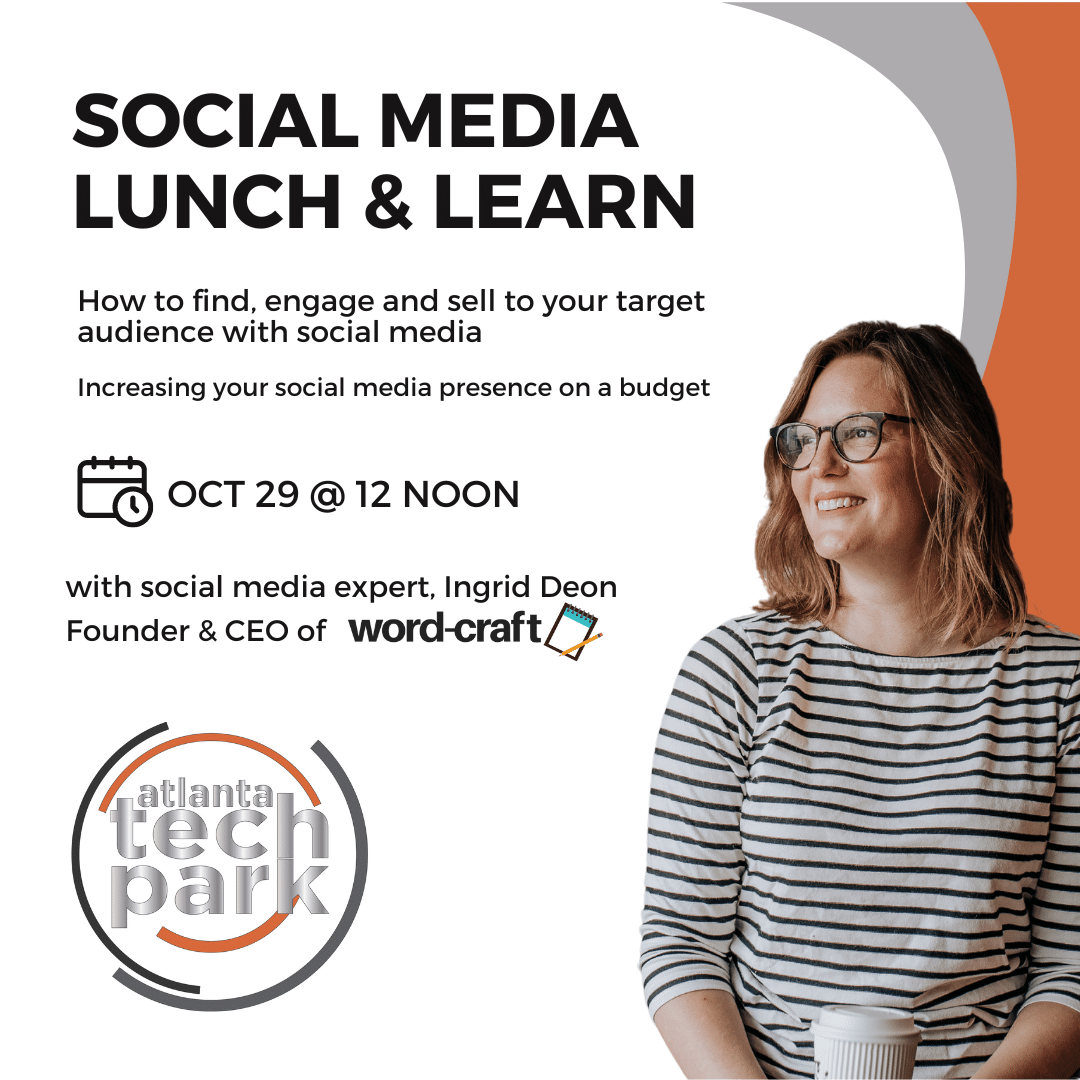 Social Media Lunch & Learn @ Atlanta Tech Park |  |  | 