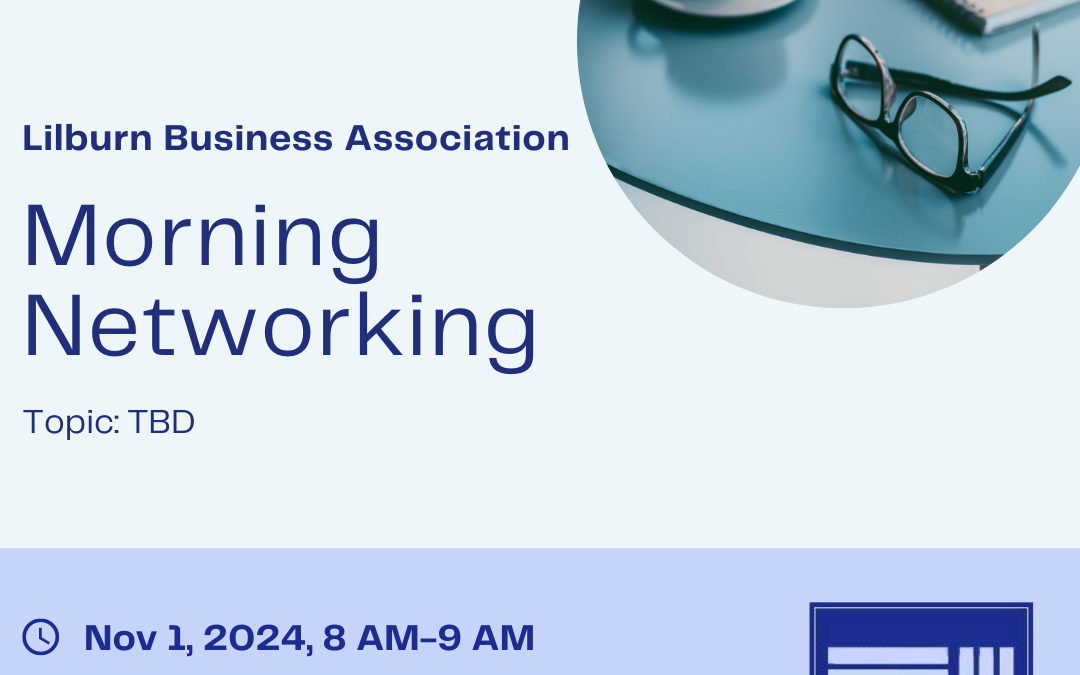 LBA Morning Networking – Nov 1st – IHOP