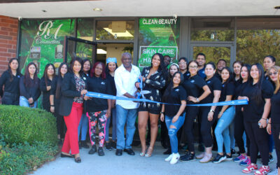 Ribbon Cutting – RA Cosmetics