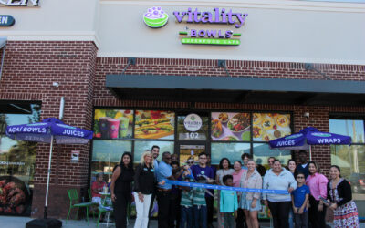 Ribbon Cutting – Vitality Bowls