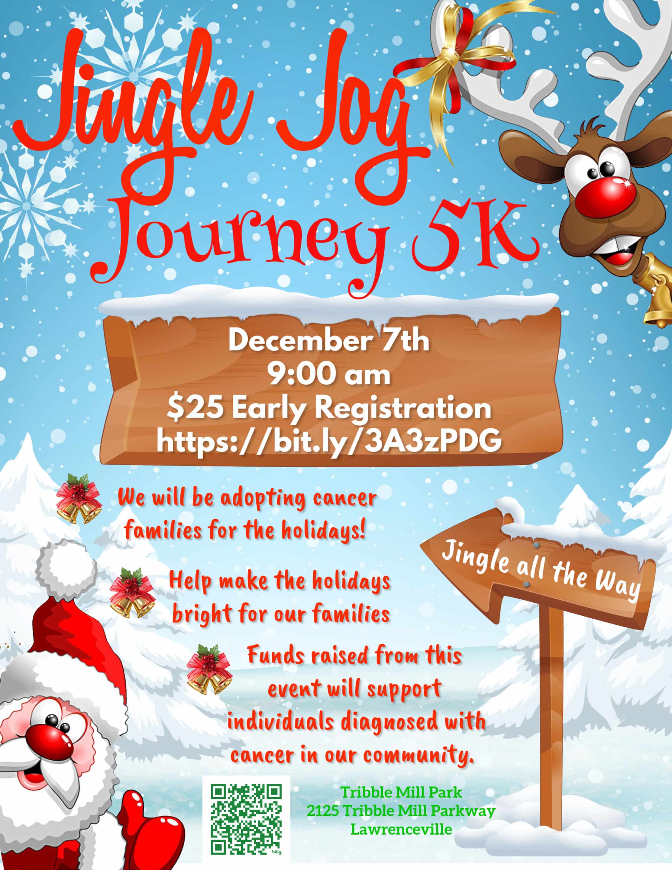 Jingle Jog Journey 5K Run/Walk @ Tribble Mill Park | | | 