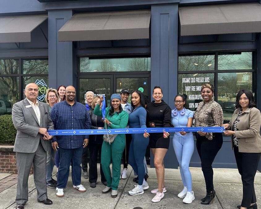 Ribbon Cutting – Cold Pressed Gwinnett