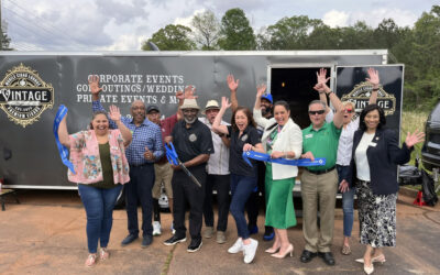 Ribbon Cutting – Vintage Mobile Cigar Lounge