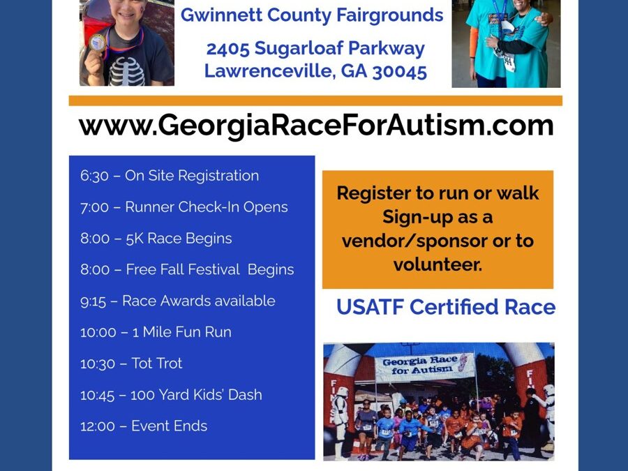 Georgia Race for Autism & Fall Festival Benefitting Spectrum Autism Support Group