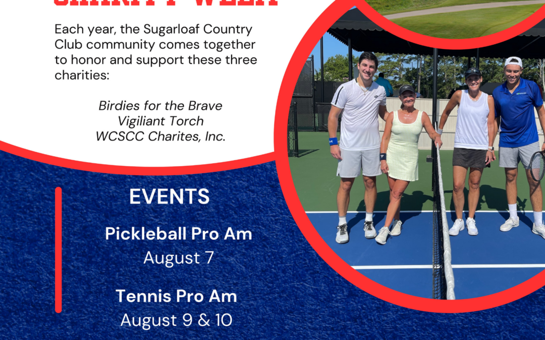TPC Sugarloaf Charity Week – Tennis Pro Am