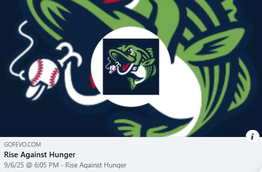 Rise Against Hunger’s Night Out With The Gwinnett Stripers – “Fun-raiser”